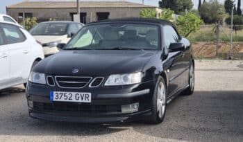 Saab 9-3 Aero Cabrio 2.8 V6 Turbo negro de ocasión en Amposta