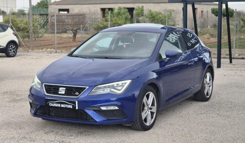 Seat León SC FR 1.4 TSI 125 CV azul eléctrico de ocasión en Amposta