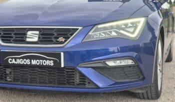 Seat León SC FR 1.4 TSI 125 CV azul eléctrico de ocasión en Amposta completo
